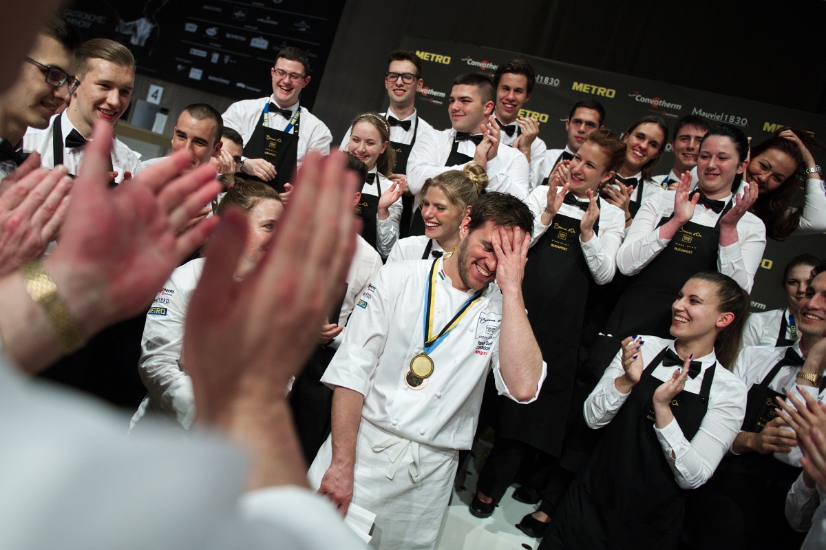 Széll Tamás nyerte a Bocuse d'Or európai döntőjét