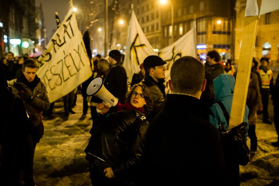 Tüntetések napja Budapesten - Nagyítás-fotógaléria