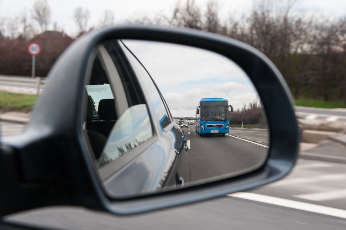 Lekapták az új Rába-Volvo buszokat az M0-on - fotók