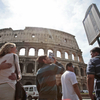 Felnyársalta magát a Colosseum kerítésére egy amerikai turista
