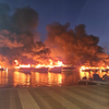 Tűz ütött ki egy horvát kikötőben, tucatjával lángoltak a jachtok