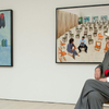Akinek a képein átsugárzik a jókedv: David Hockney kiállításán jártunk