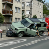 Fotók: Megmászott egy Land Rover egy Audit a Sasadi úton