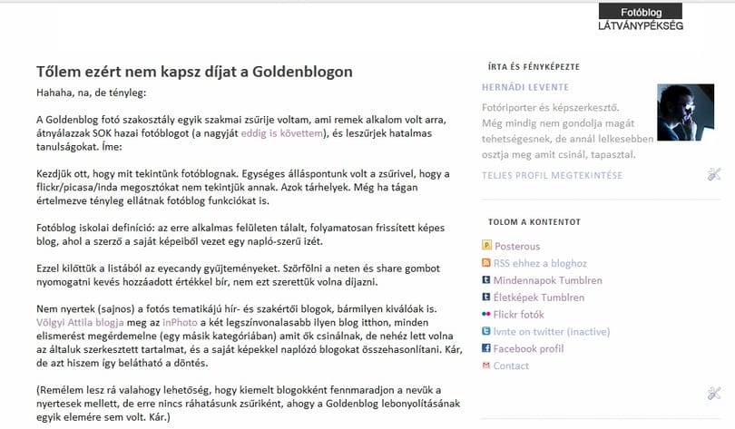 Goldenblog: 