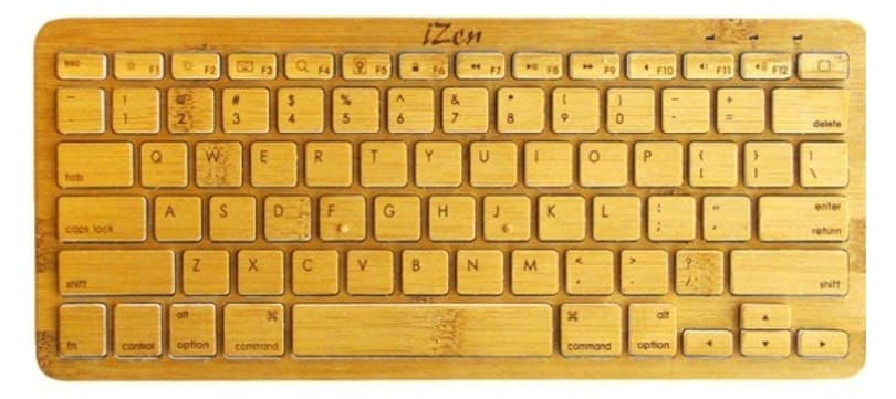 iZen Bamboo Keyboard: természetközeli billentyűzet iPadhez [galéria]