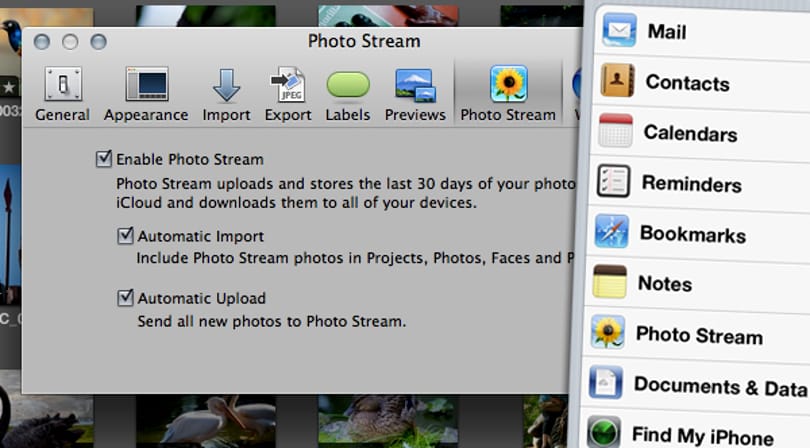 Aperture és iPhoto a felhőben