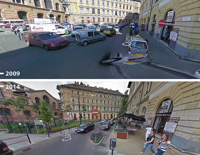 Utazzon az időben a Google Street View-val!