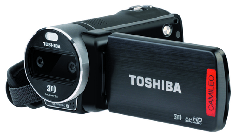 Új 3D-s kamera a Toshibától, beépített 3D-s kijelzővel