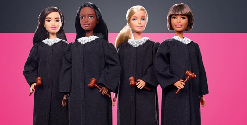 Bíróként debütáló Barbie-babák ösztönöznék a kislányokat mások jogainak védelmére