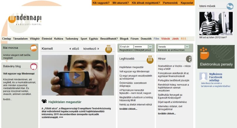 Megszűnik a Mindennapi.hu