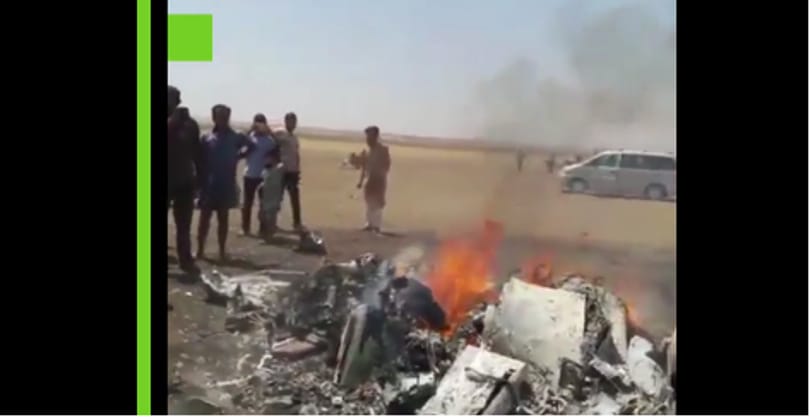 Videó: lángoltak a lelőtt orosz Mi-8-as roncsai