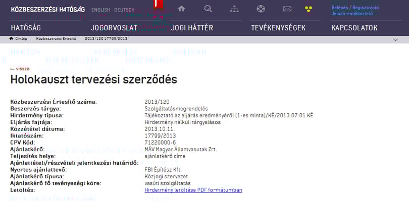 Kezit csókolom, Hont András vagyok, és holokausztot szeretnék tervezni