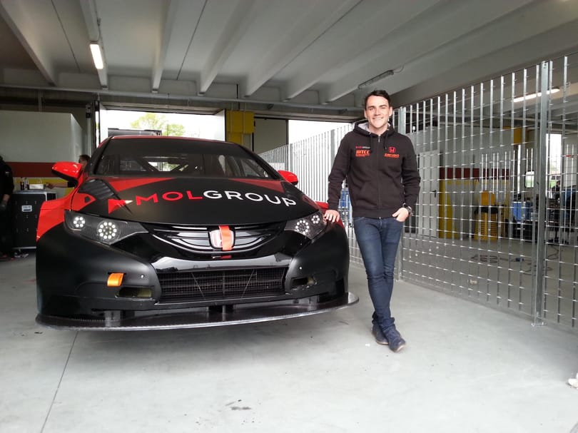 Michelisz Norbi rajtra kész a Honda Civic WTCC-vel