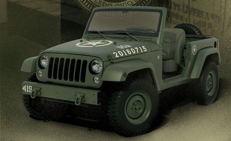 Egy retro eredeti Jeep-pel ünneplik minden dzsipek ősét