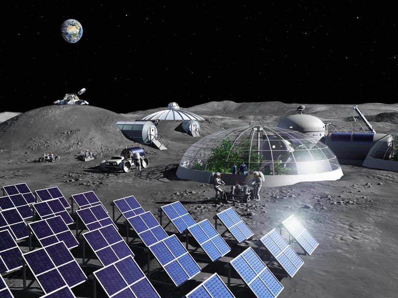 NASA: 2030-ra ember él majd a Holdon