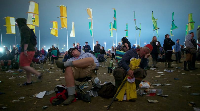 Brutális számok: 6 hétig takarítják a Glastonbury helyszínét