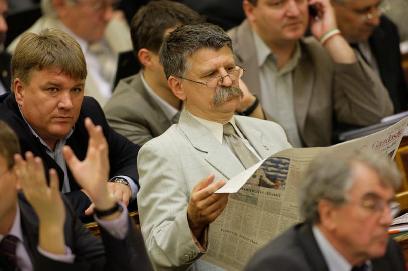 Szlovák lapok Kövérről: 