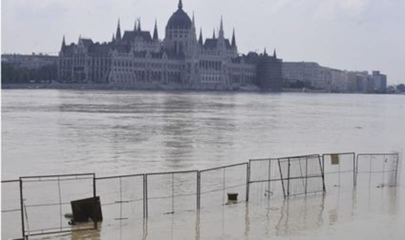 Kedd hajnalban éri el az áradás Budapestet