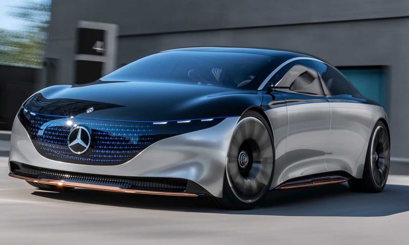 700 kilométeres hatótávú elképesztő villanyautó a Mercedestől