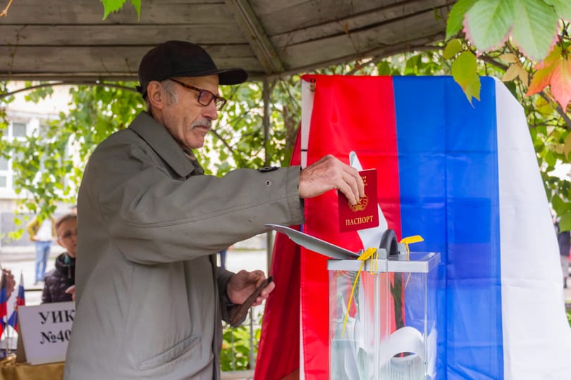 Mind a négy régió „megszavazta” az Oroszországhoz való csatlakozást