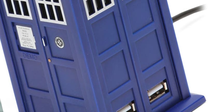 A nap kütyüje – TARDIS USB hub. Ki vagy Doki?