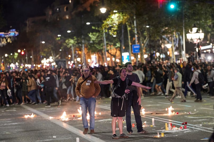 Óriástüntetés jön, de Madrid odacsapna a katalán kemény magnak