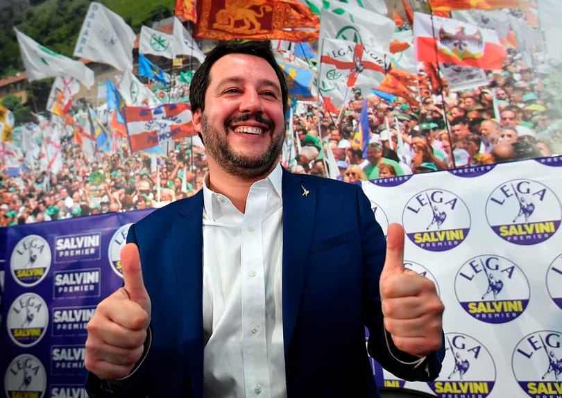 Bombát robbantottak az olasz szélsőjobboldali kormánypárt irodája előtt