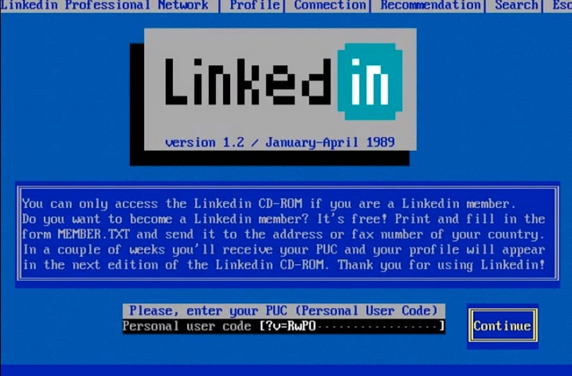 Ilyen lett volna a LinkedIn a nyolvanas években [videó]
