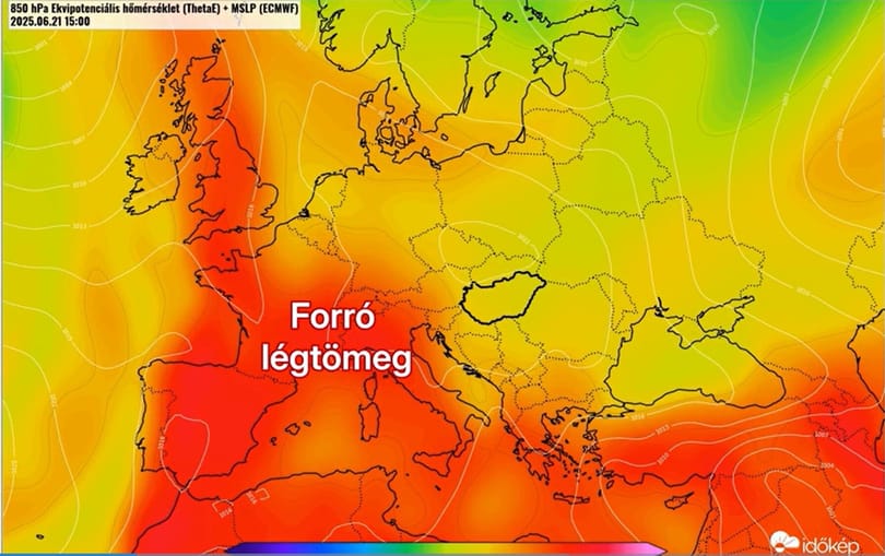 Jövő héten a nyár eddigi legforróbb időszaka jön, közel 40 fokos hőmérséklettel