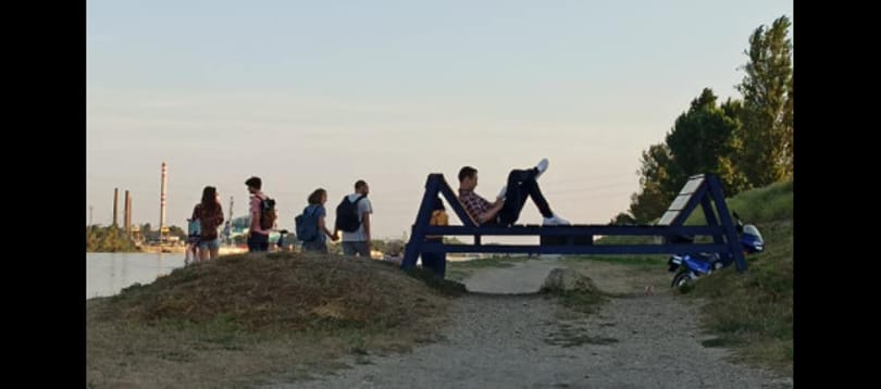 Kísérleti dunai pihenőpart nyílt Albertfalván
