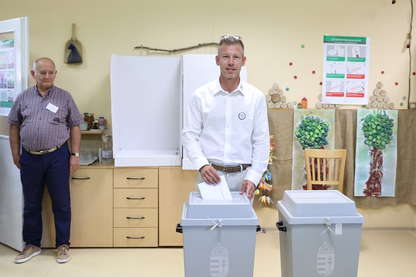 Magyar Péter is leszavazott és tisztázta, hol tart nyilvános eredményvárót – képek