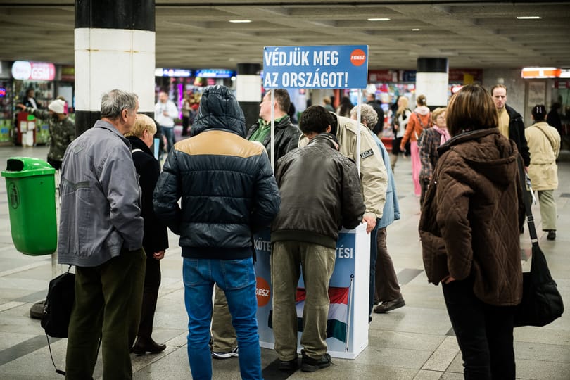 Megverték a Fidesz egyik aláírásgyűjtőjét