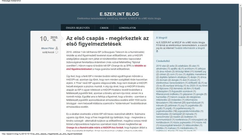 Harc az internetes kalózkodás ellen