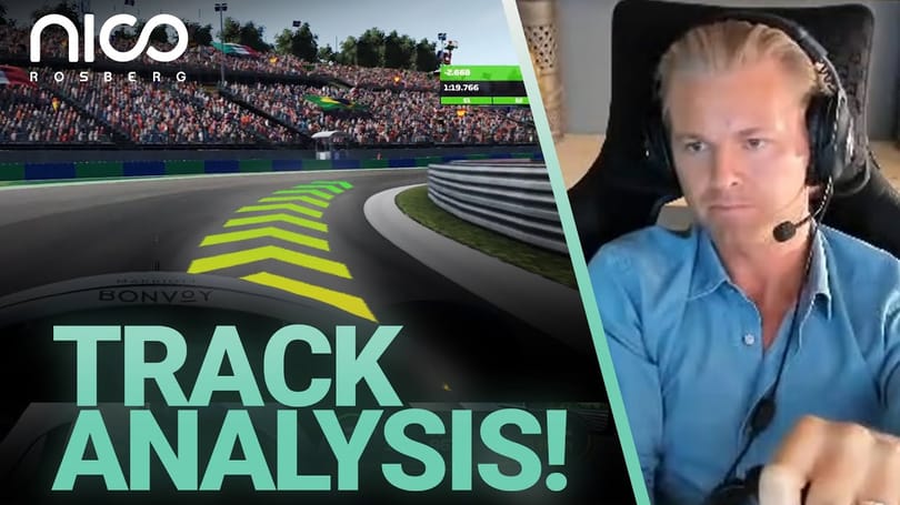 Nico Rosberg centiről-centire tanítja meg bárkinek a tökéletes íveket a Hungaroringen – videó