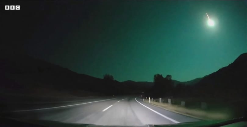 Látványos meteor szelte át az éjszaka a török eget - videó
