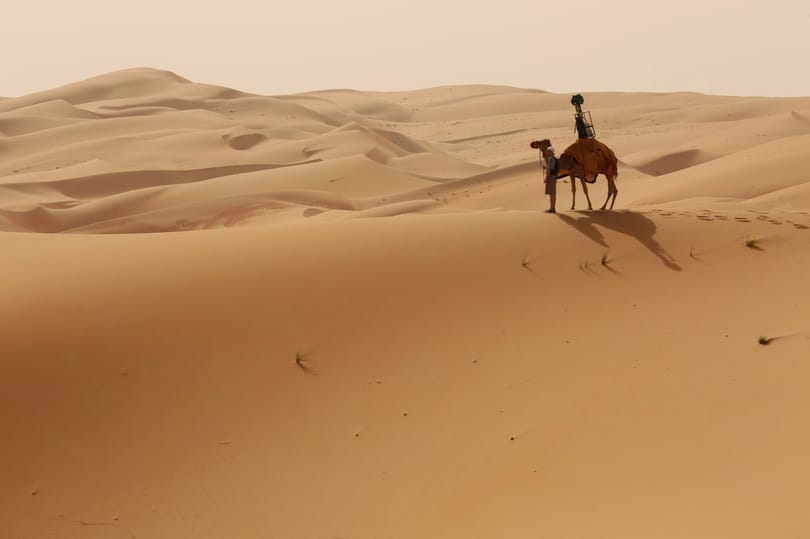 Pár kattintás, és máris tevén ülve járhatja be a sivatagot a Street View-n