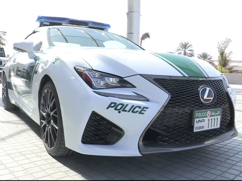 450 lóerős Lexus a dubaji zsaruk szuperflottájában