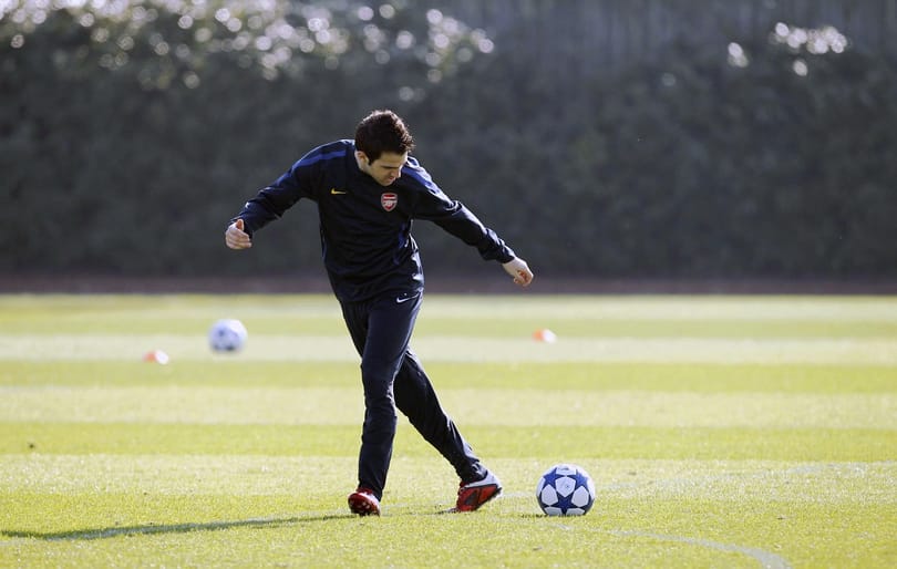 Fábregas már nem hajlandó az Arsenallal edzeni