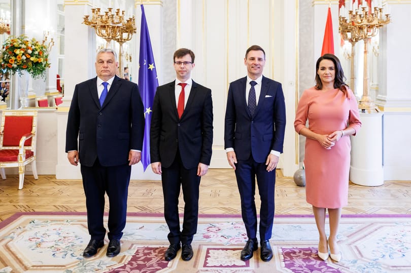 Novák Katalin hivatalosan is kinevezte a kormány két új miniszterét