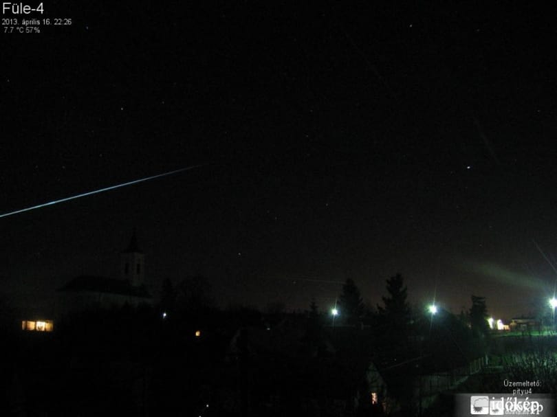 Meteor száguldott el Magyarország felett – fotók