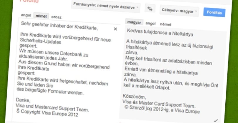 Banki adatok megadása e-mailben: még mindig bedőlünk!
