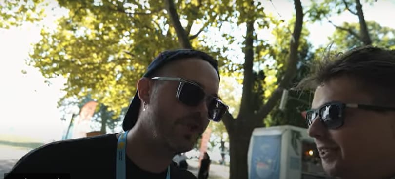 A náci karlendítős képével szembesítették Trombitás Kristófot a Tranziton
