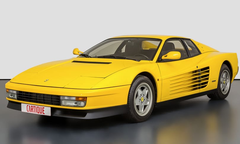 32 éves, de csak 31 ezer kilométert futott Ferrari Testarossát kínálnak eladásra