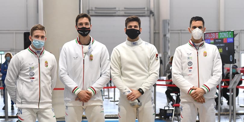 Nem jutott ki a tokiói olimpiára a férfipárbajtőr-csapatunk