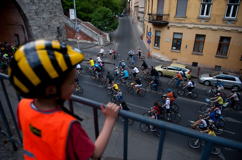Critical Mass: a biciklisek uralják a budapesti utakat csütörtök este