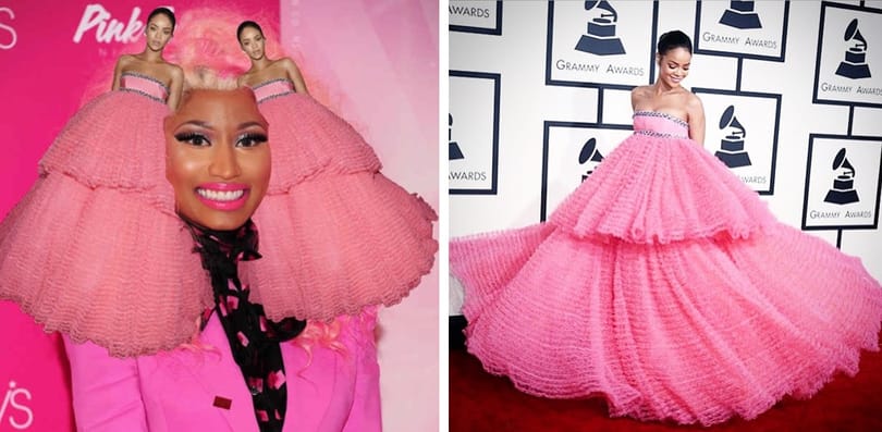 Rihanna grammys ruháján röhög az internetes világ – fotók