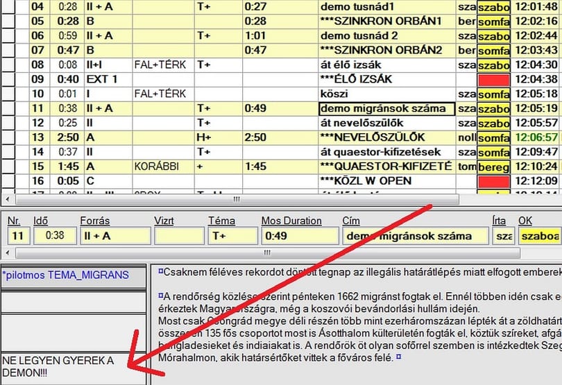 Tilos menekült gyerekeket mutatni a köztévén?