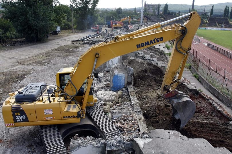 Gázvezetéket vágott el egy munkagép Perbálon