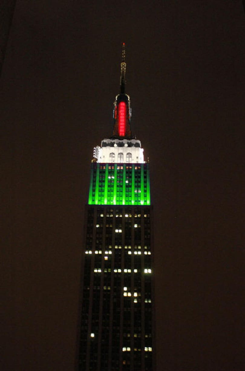 A magyar zászló is feltűnt az Empire State Building oldalán