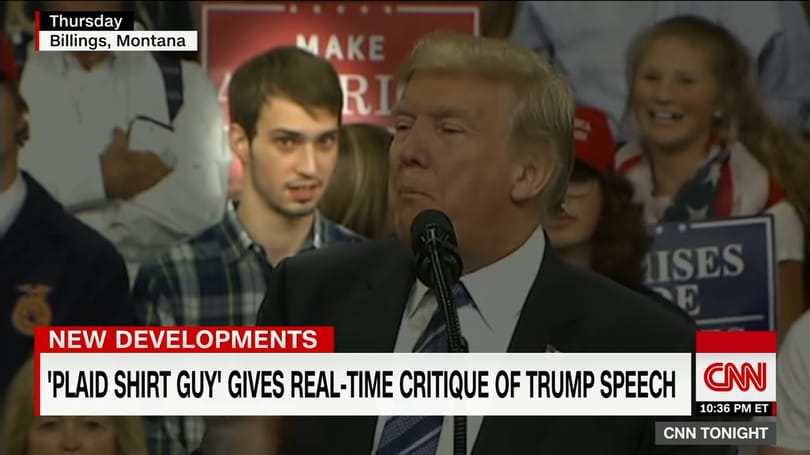 A fél internet egy 17 éves fiút ünnepel, aki véletlenül megtrollkodta Trump beszédét - videó